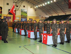 Rize'de Kısa Dönemlere Tören