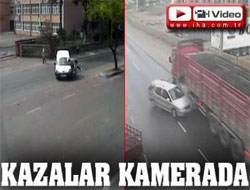 Trabzon'daki Kazalar Kamerada - VİDEO