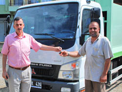 Orman Bakanlığı'ndan Pazar'a hediye araç