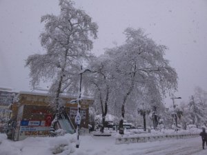 Rize'de Kar Yağışı Etkisini Sürdürüyor