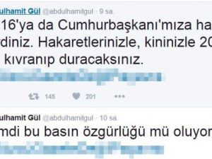 Abdülhamit Gül’den Medyaya Sert Eleştiri