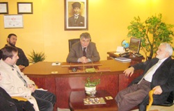 Hasan Uzundan Ticaret odasına ziyaret