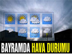 Bayramda Hava Durumu Haritalı