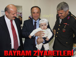 Vali'den Bayram Ziyaretleri
