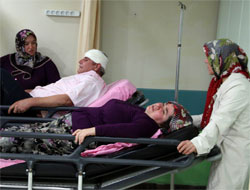 Bayram Ziyareti Dönüşü Kaza 12 Yaralı