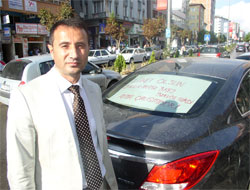 Çorum'da ilginç protesto