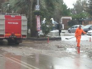 Sinop Belediyesi’nden Kar Temizleme Çalışması