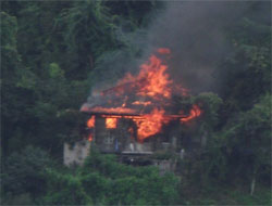 Rize'de Ev Kül Oldu!