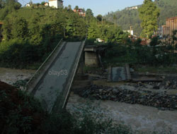 Rizede Şiddetli Yağışın Ardından