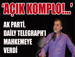 AK Parti'den The Daily Telegraph'a dava
