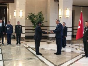 Bangladeş Büyükelçisi Sıddiki’den Cumhurbaşkanı Erdoğan’a Güven Mektubu