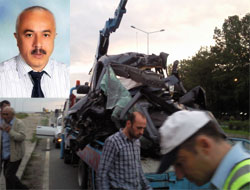 Kalp Krizi Geçiren Sürücü Kazada Öldü