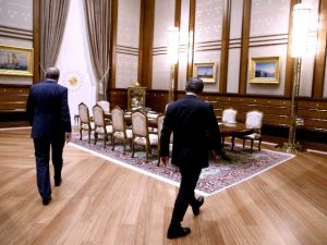 Başbakan Davutoğlu Beştepe’de