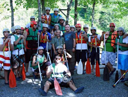 Arap Turistlerin Rafting Aşkı