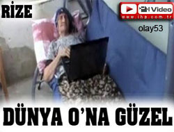 Rizeli Ninenin Facebook Keyfi