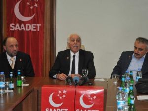 Saadet Partisi Genel Başkanı Kamalak Afyonkarahisar’da