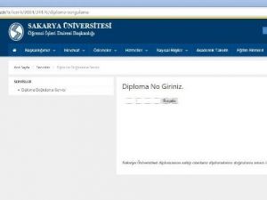Saü Diploma Doğrulama Sistemi Sahteciliğin Önüne Geçti