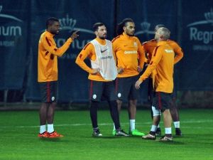 Galatasaray İdmanında Gerginlik