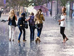 Rize'de Yağış Uyarısı