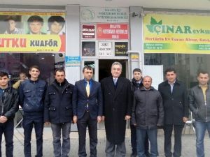Eski Vekil Cemal Akın’dan, Koyun Keçi Yetiştiricileri Birliği’ne Ziyaret