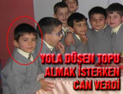 Topu Alırken Araç Çarptı