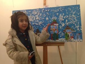 Minikler Atıkları Sanat Eserine Dönüştürdü