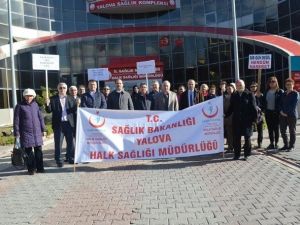 Yalovalılar Sağlık İçin Yürüdü
