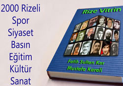 Rizeli Ünlüler Bu Kitapta Buluşuyor