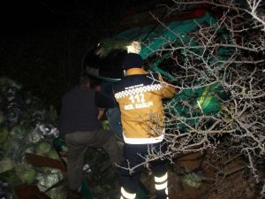 Kaza Yapan Kamyon Sürücüsü, Gözyaşlarını Tutamadı