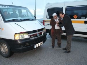 Sungurlu’da Servis Minibüsleri Denetlendi