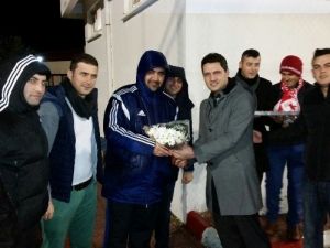 Samulaş Güvenlik Personelinden Samsunspor’a Destek Ziyareti