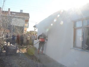 Sinop’ta Yangın Paniği