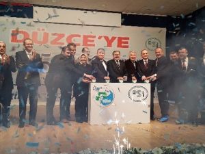 Bakan Eroğlu, Düzce’ye Müjdelerle Geldi