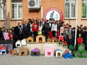 Öğrencilerden Sokak Hayvanları İçin Barınak