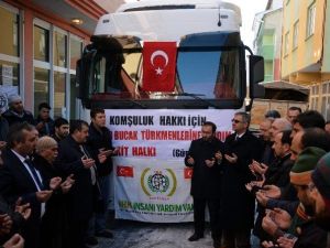 Kelkit’ten Bayırbucak Türkmenlerine 50 Ton Un