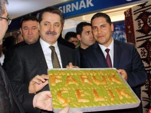 Bakan Çelik’e Şanlıurfa’da Baklava Sürprizi