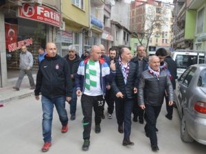 Trabzonspor Başkanı Usta, Bursaspor Parkı Ve Derneğini Ziyaret Etti
