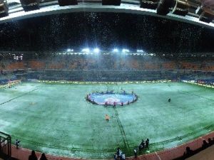 Fatih Terim Stadyumu Karla Kaplandı