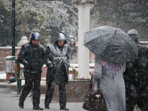 Tokat’ta Kar Yağışı