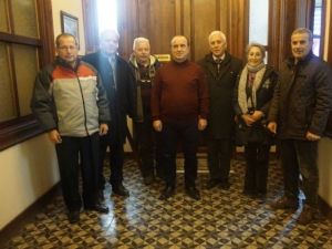 İnebolu Kültür Sanat Derneği Başkan Uzuner’i Ziyaret Etti