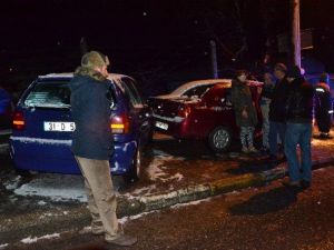 Ecel Direksiyon Başında Yakaladı