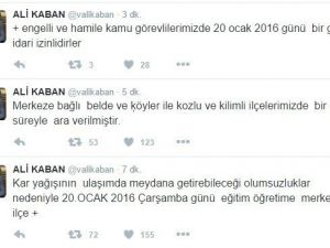 Zonguldak’ta Eğitime Bir Gün Ara Verildi