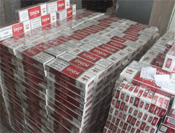 Artvin'de gümrük kaçağı 620 bin 750 paket sigara ele geçirildi