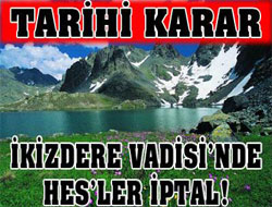 İkizdere Vadisi SİT Alanı Oldu