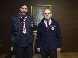 Bakan Kılıç, İzcilik Federasyonu Başkanını Kabul Etti