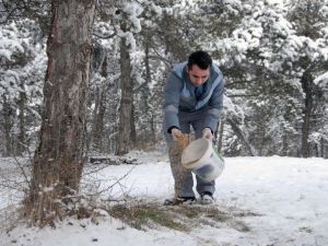 Çorum’da Yaban Hayvanları İçin Doğaya Yem Bırakılıyor