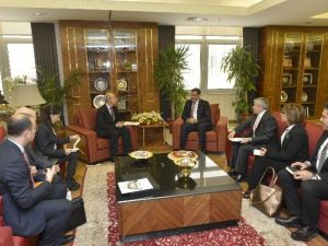 Bakan Tüfenkci, İtalya Büyükelçisi Mattiolo’yu Kabul Etti