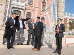 Makedonya Kültür Bakanı Müsteşarı Şehabi, Edirne Belediye Başkanı Gürkan’ı Ziyaret Etti