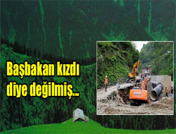 Başbakan Kızdı Diye Değilmiş