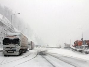 Bolu Dağı Bembeyaz Oldu